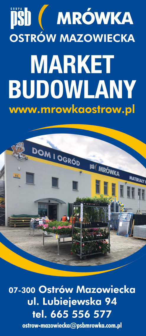 PSB MRÓWKA Ostrów Mazowiecka Market Budowlany