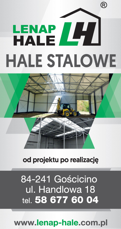 "LENAP HALE" HALE STALOWE Gościcino 