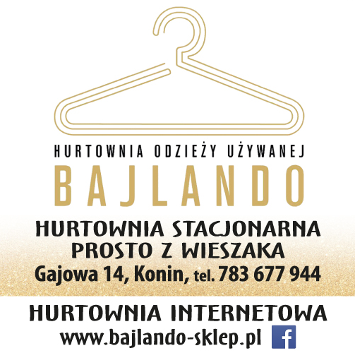 "BAJLANDO" Hurtownia Odzieży Używanej Konin