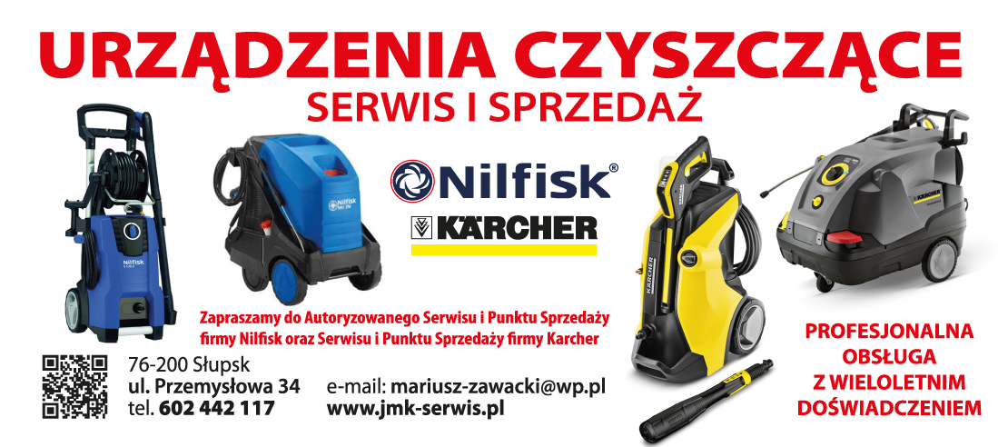 JMK Serwis i Sprzedaż Urządzeń Czyszczących Słupsk Serwis i Sprzedaż Urządzeń: Karcher / Nilfisk