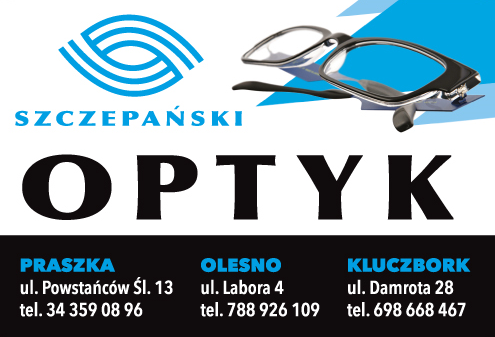 OPTYK SZCZEPAŃSKI Kluczbork / Praszka / Olesno
