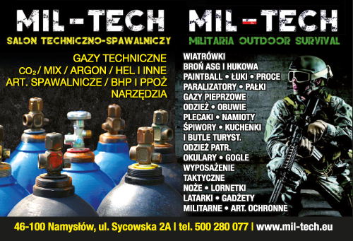 MIL-TECH Namysłów Salon Techniczno-Spawalniczy / Militaria Outdoor Survival