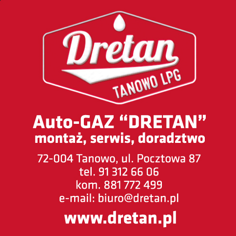 AUTO-GAZ DRETAN Tanowo Montaż / Serwis / Doradztwo 