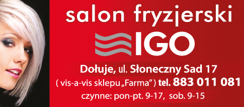 SALON FRYZJERSKI "IGO" Dołuje 