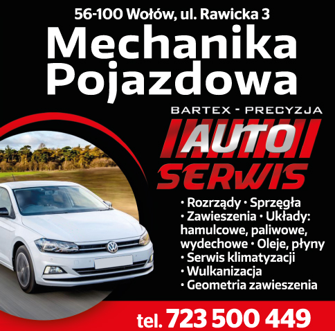 BARTEX- PRECYZJA Wołów Mechanika Pojazdowa / Auto Serwis / Rozrządy / Sprzęgła / Zawieszenia / Oleje