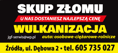 JGF USŁUGI-HANDEL Miękinia Skup Złomu / Wulkanizacja 