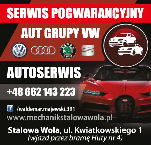 SERWIS POGWARANCYJNY Mechanik Samochodowy Stalowa Wola – Waldemar Majewski Auto Serwis
