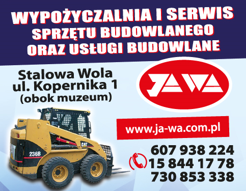 F.H.U. JA-WA Stalowa Wola Wypożyczalnia i Serwis Sprzętu Budowlanego oraz Usługi Budowlane