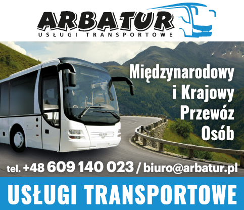 ARBATUR Usługi Transportowe Stalowa Wola Międzynarodowy i Krajowy Przewóz Osób
