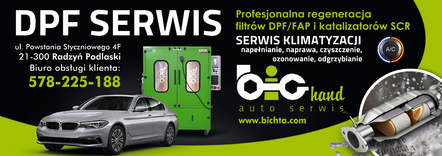 BIG HAND Auto Serwis Radzyń Podlaski DPF Serwis / Serwis Klimatyzacji 