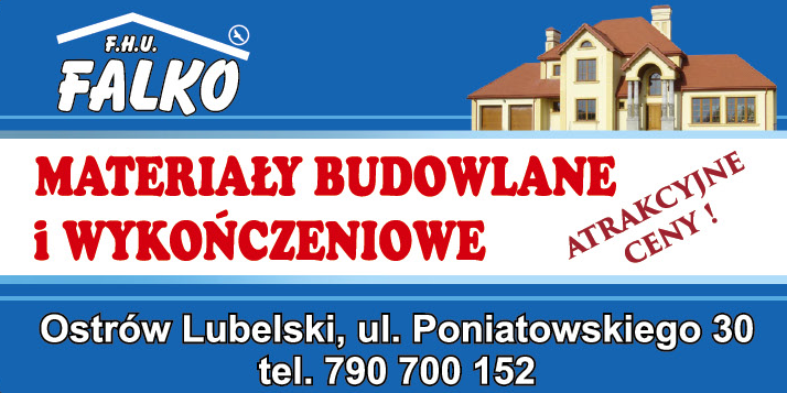 F.H.U. FALKO Ostrów Lubelski Materiały Budowlane i Wykończeniowe 