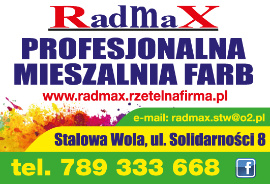 RADMAX Stalowa Wola Profesjonalna Mieszalnia Farb