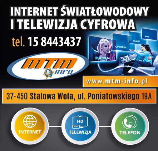 MTM INFO Stalowa Wola Internet Światłowodowy i Telewizja Cyfrowa
