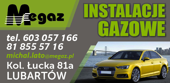 MEGAZ Michał Lato Kol. Łucka Instalacje Gazowe 