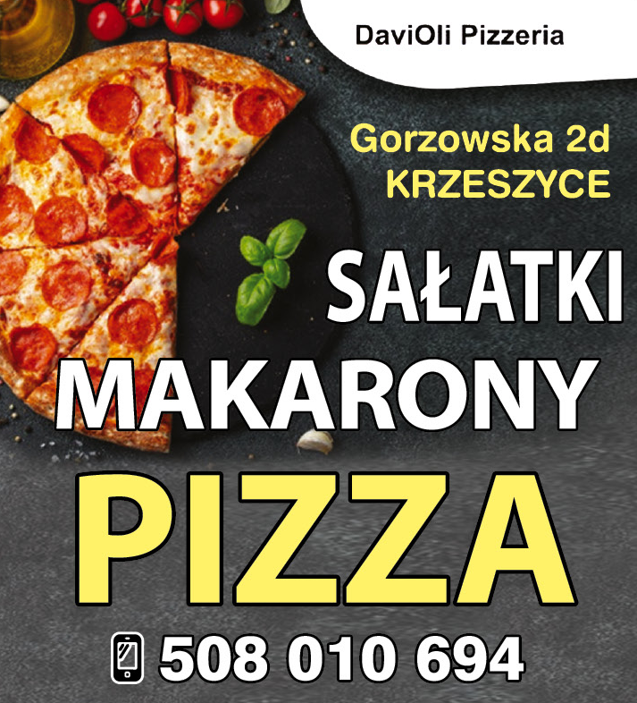 DAVIOLI PIZZERIA Krzeszyce Pizza / Sałatki / Makarony