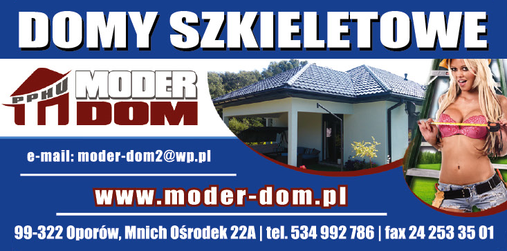 MODER-DOM Oporów Domy Szkieletowe