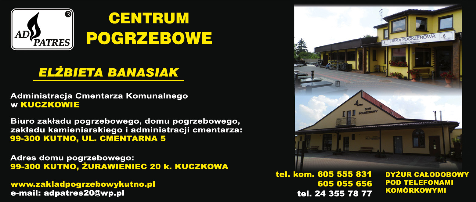 AD PATRES Centrum Pogrzebowe Elżbieta Banasiak Kutno