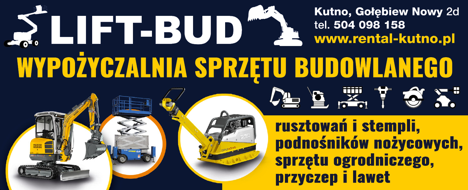 LIFT-BUD Gołębiew Nowy Wypożyczalnia Sprzętu Budowlanego