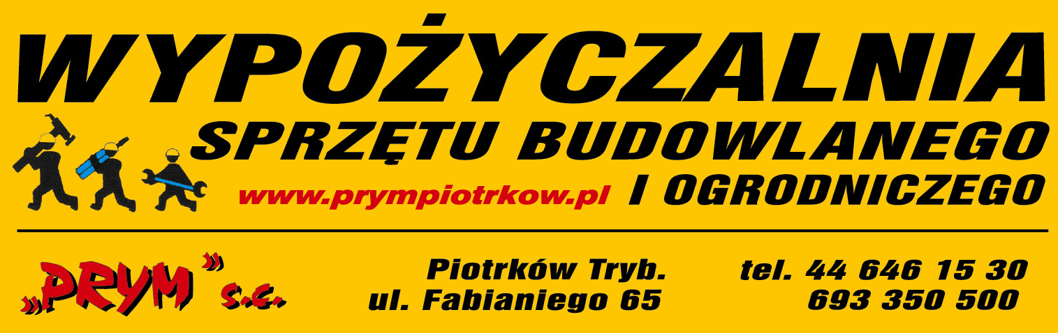 "PRYM" s.c. Piotrków Trybunalski Wypożyczalnia Sprzętu Budowlanego i Ogrodniczego