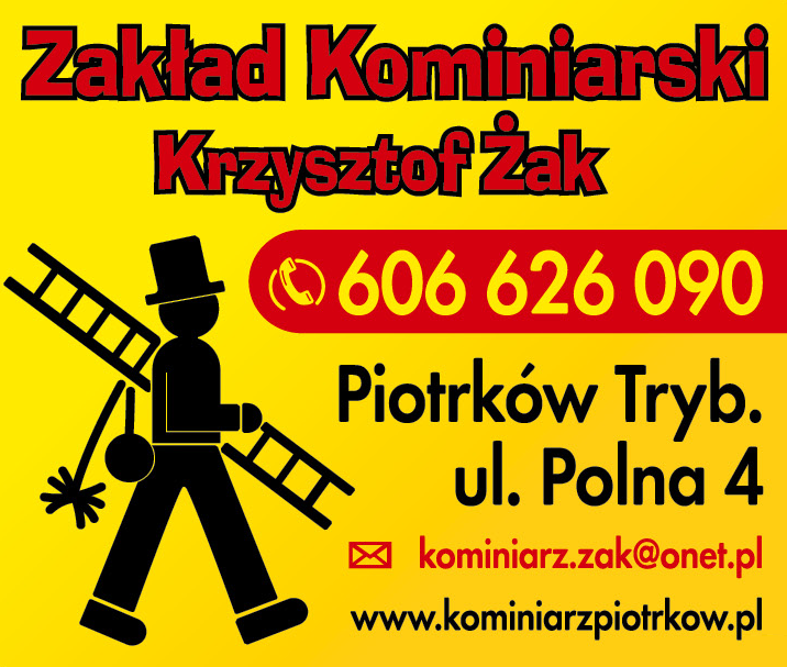 Zakład Kominiarski Krzysztof Żak Piotrków Trybunalski