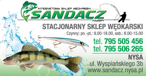 SANDACZ SKLEP WĘDKARSKI Nysa
