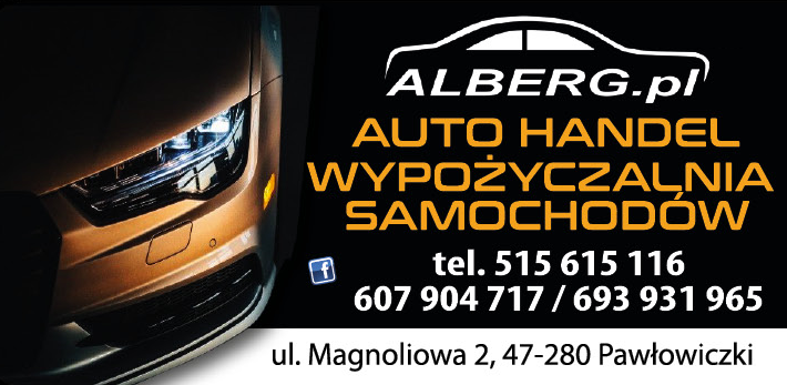 ALBERG.PL Pawłowiczki Auto Handel / Wypożyczalnia Samochodów