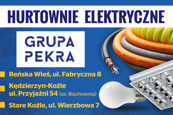 GRUPA PEKRA Hurtownie Elektryczne Reńska Wieś / Kędzierzyn-Koźle / Stare Koźle