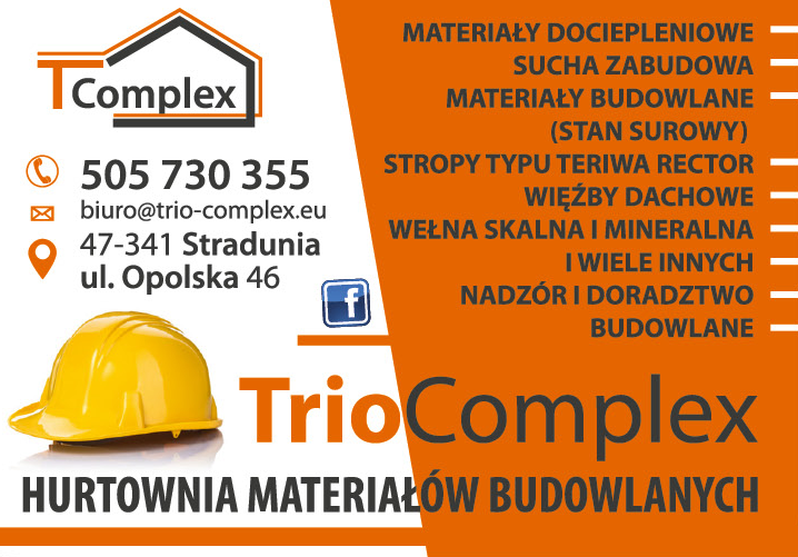 TRIO-COMPLEX Stradunia Hurtownia Materiałów Budowlanych / Nadzór i Doradztwo Budowlane