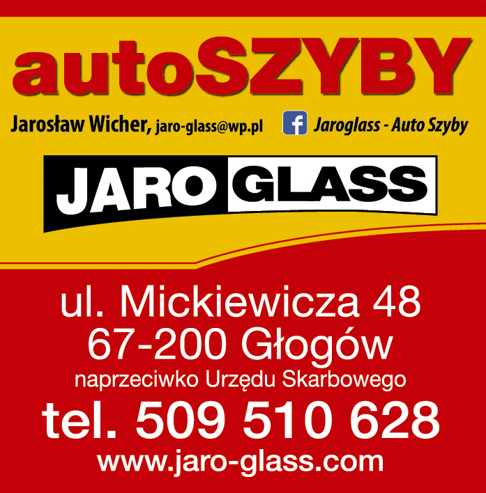 JARO GLASS Jarosław Wicher Głogów Auto Szyby