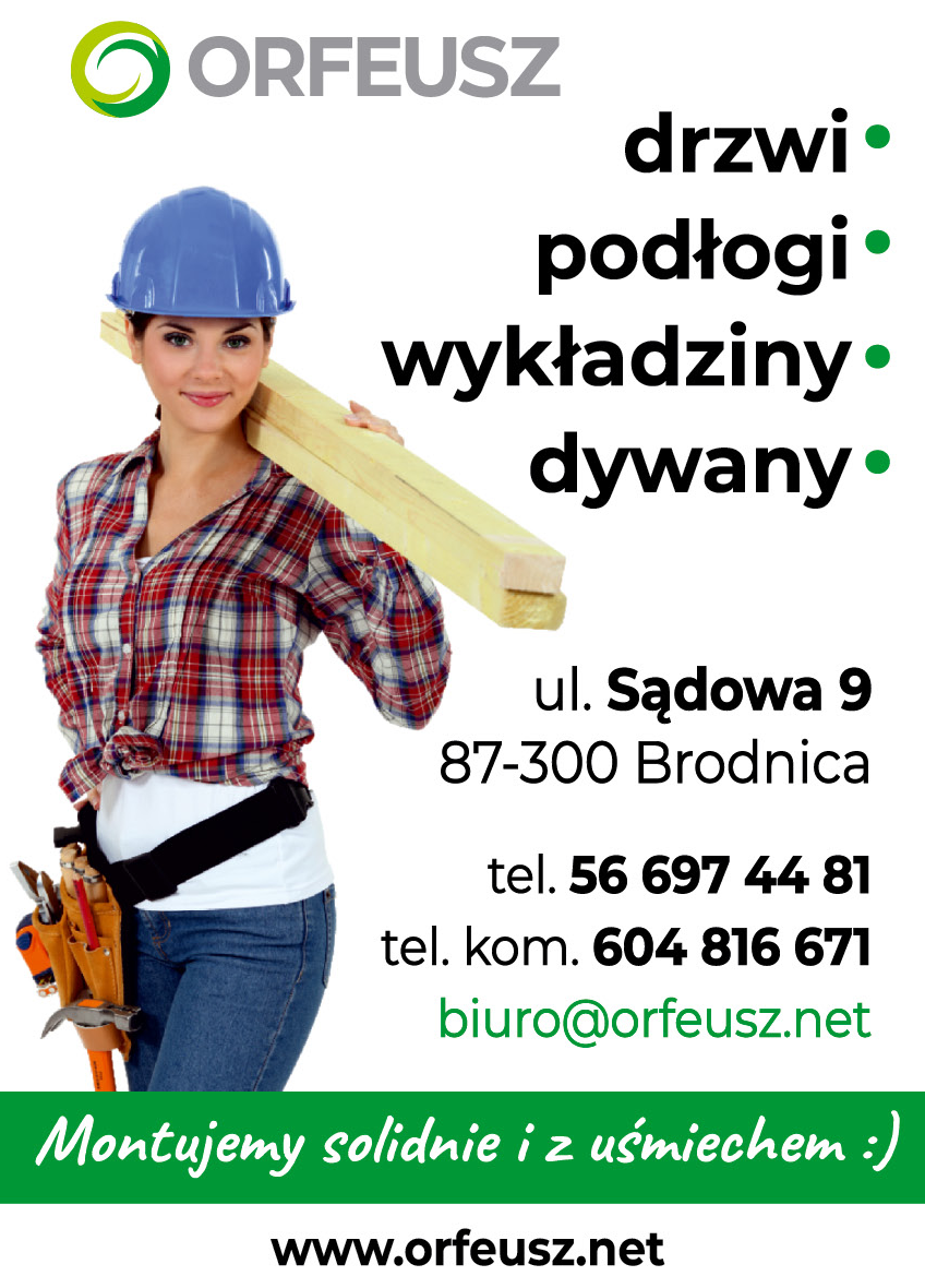 Salon Drzwi i Podłóg "ORFEUSZ" Brodnica Drzwi / Podłogi / Wykładziny / Dywany 