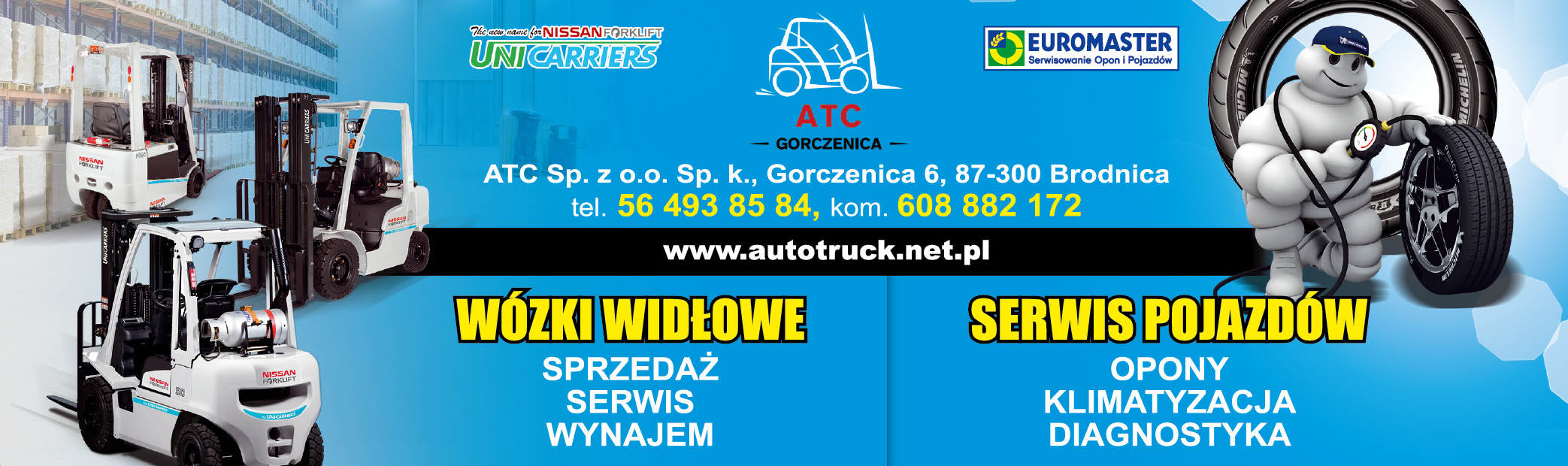 ATC Sp. z o.o. sp.k. Gorczenica Wózki Widłowe / Serwis Pojazdów