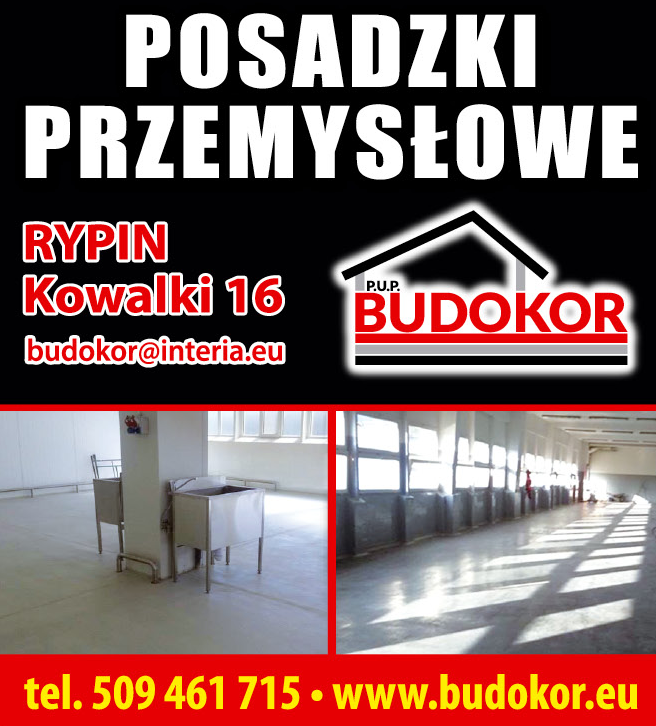 P.U.P. BUDOKOR Rypin Posadzki Przemysłowe 