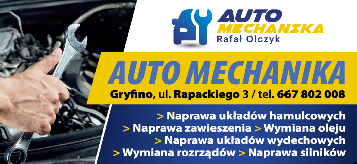 AUTO MECHANIKA Rafał Olczyk Gryfino Naprawa Silników / Wymiana Rozrządów / Naprawa Zawieszenia