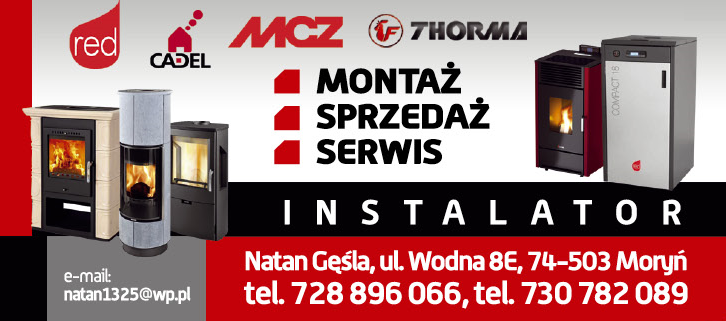 INSTALATOR Natan Gęśla Moryń Montaż / Sprzedaż / Serwis
