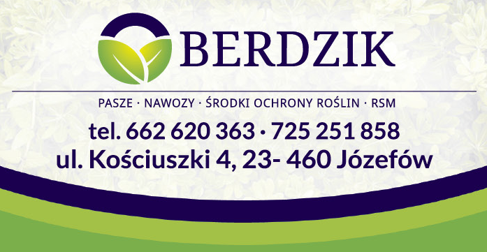 BERDZIK Józefów Pasze / Nawozy / Środki Ochrony Roślin / RSM 