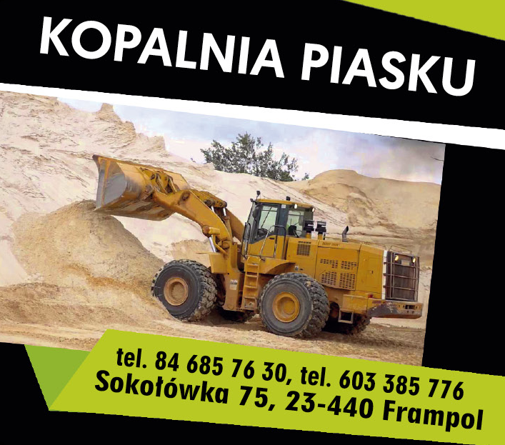KOPALNIA PIASKU Sokołówka 