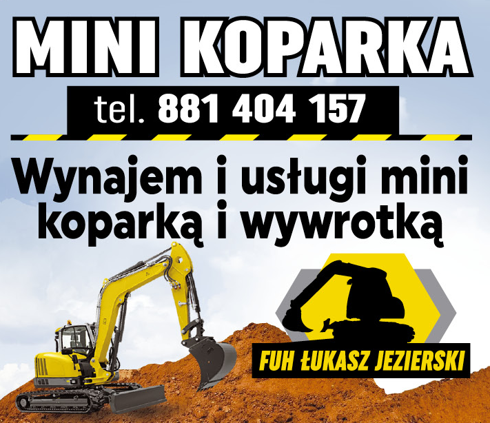 FUH Łukasz Jezierski Biłgoraj Mini Koparka / Wynajem i Usługi Mini Koparką i Wywrotką 
