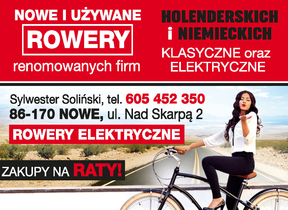 PHU TOPROWER Sylwester Soliński Nowe Rowery Renomowanych Firm Holenderskich i Niemieckich 