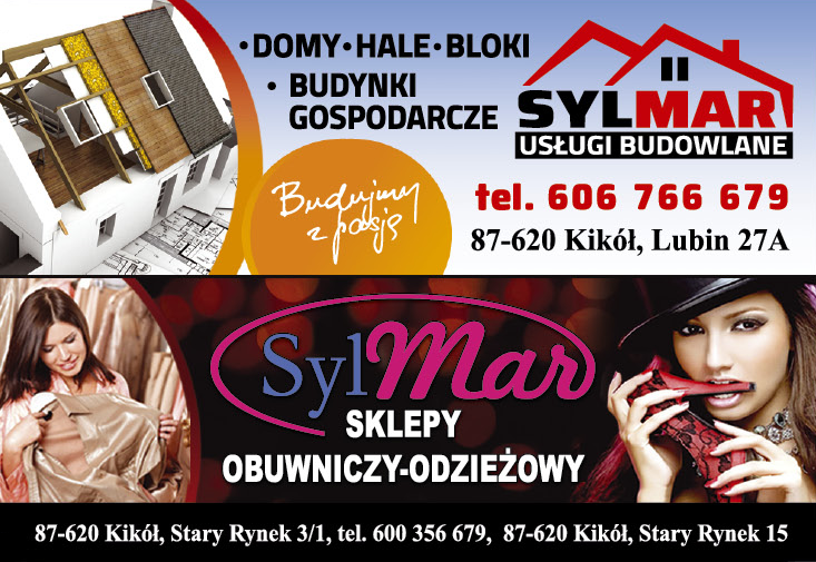 SYLMAR Kikół Sklepy Obuwniczo-Odzieżowe | SYLMAR Usługi Budowlane 