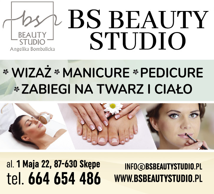 BS BEAUTY STUDIO Skępe Wizaż / Manicure / Pedicure / Zabiegi Na Twarz i Ciało 