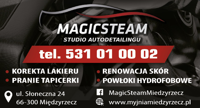 MAGIC STEAM Studio Autodetailingu Międzyrzecz Korekta Lakieru / Pranie Tapicerki / Renowacja Skór