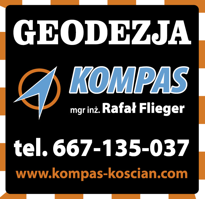 USŁUGI GEODEZYJNE KOMPAS Rafał Flieger Kościan 