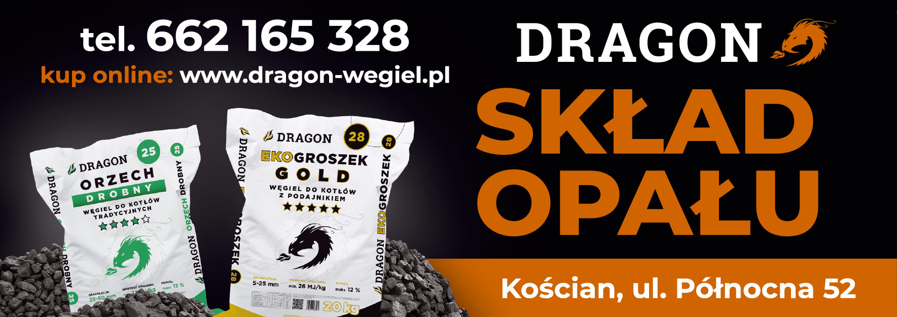 DRAGON Kościan Skład Opału 