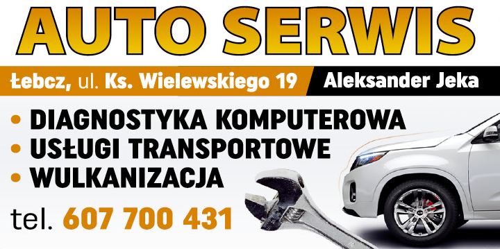 AUTO SERWIS Aleksander Jeka Łebcz Diagnostyka Komputerowa / Usługi Transportowe / Wulkanizacja