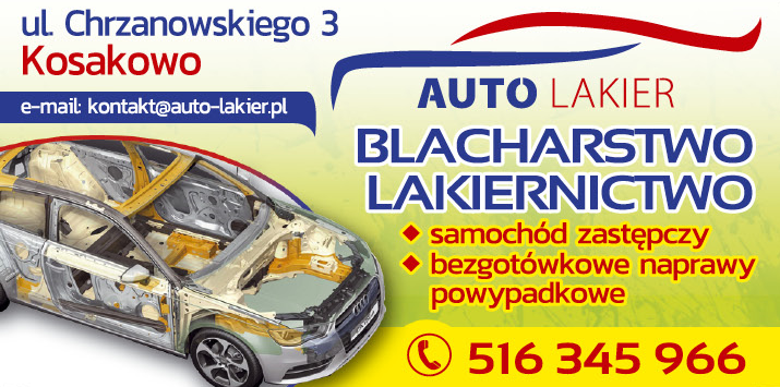 AUTO LAKIER Kosakowo Blacharstwo/ Lakiernictwo/ Samochód Zastępczy/ Bezgotówkowe Naprawy Powypadk