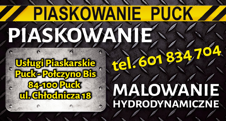 PIASKOWANIE PUCK Piaskowanie / Malowanie Hydrodynamiczne