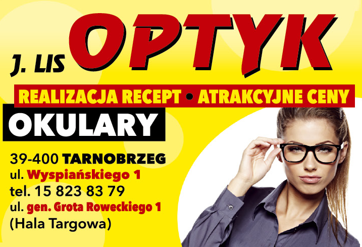 ZAKŁAD OPTYCZNY Jarosław Lis Tarnobrzeg Okulary 