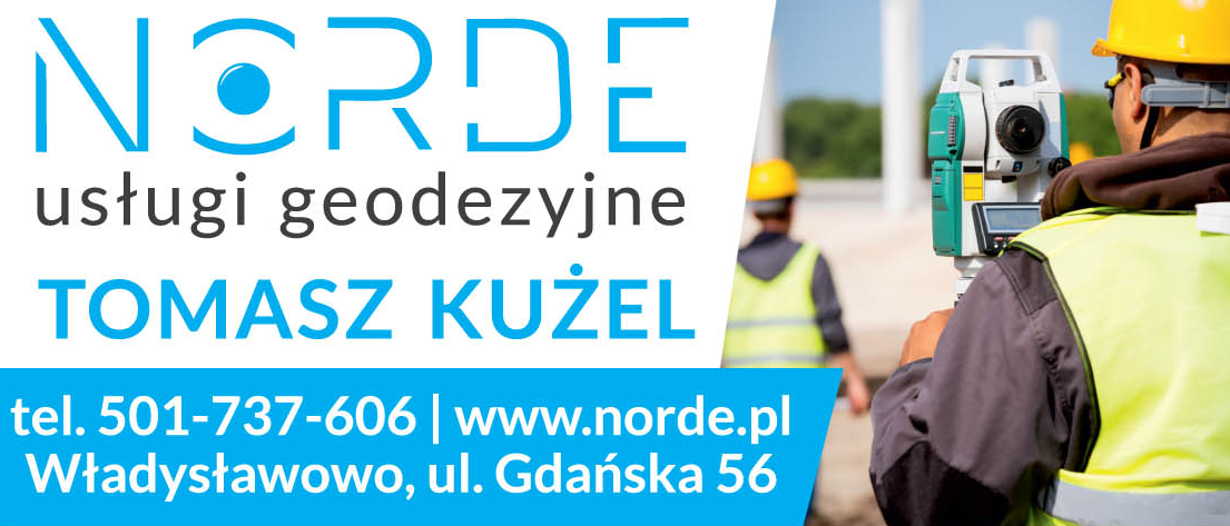 NORDE USŁUGI GEODEZYJNE Tomasz Kużel Władysławowo