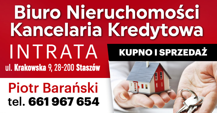 INTRATA Piotr Barański Staszów Biuro Nieruchomości / Kancelaria Kredytowa