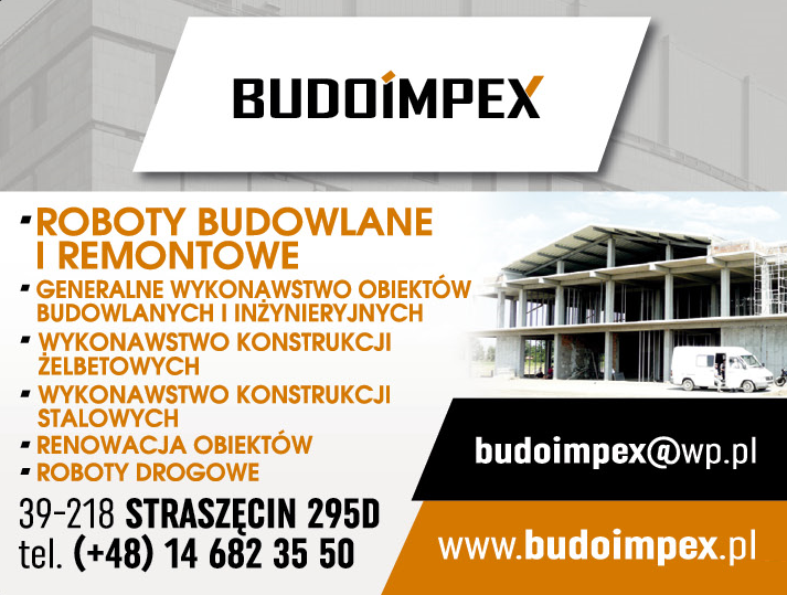 BUDOIMPEX Straszęcin Roboty Budowlane i Remontowe / Renowacja Obiektów / Roboty Drogowe